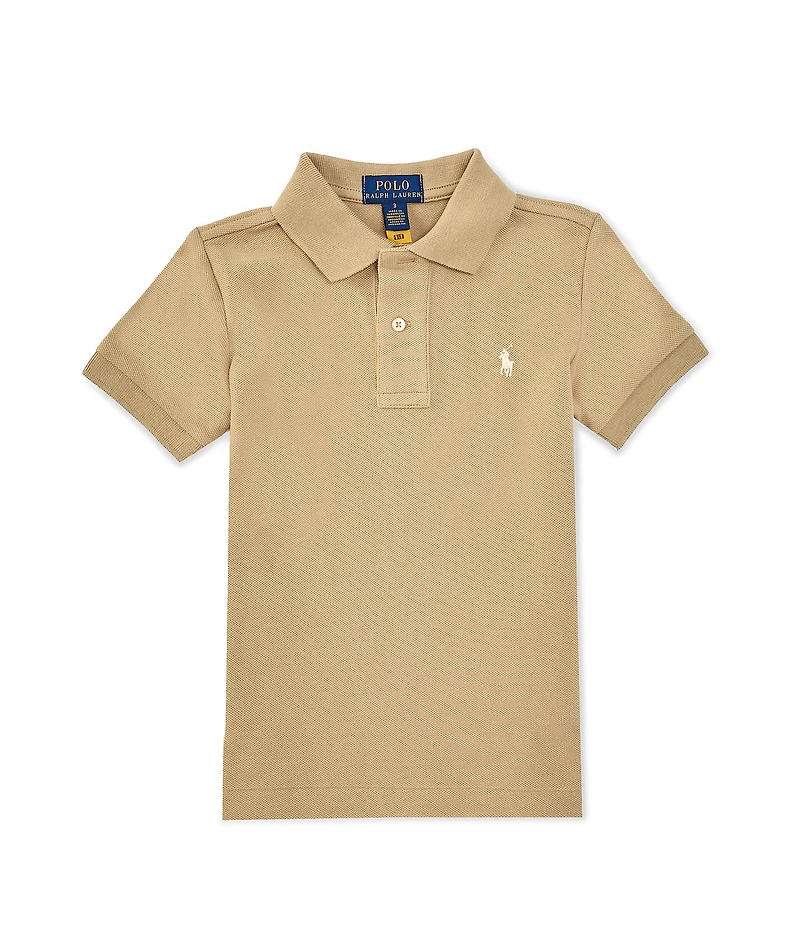 Polo Ralph Lauren Little Boys Short Sleeve Iconic Mesh Polo Shirt