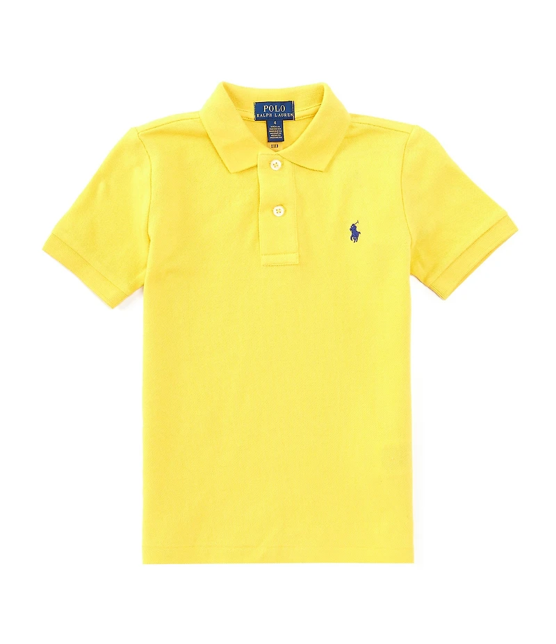 Polo Ralph Lauren Little Boys Short-Sleeve Iconic Mesh Polo Shirt