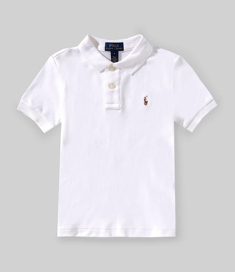Polo Ralph Lauren Little Boys Short Sleeve Interlock Polo Shirt