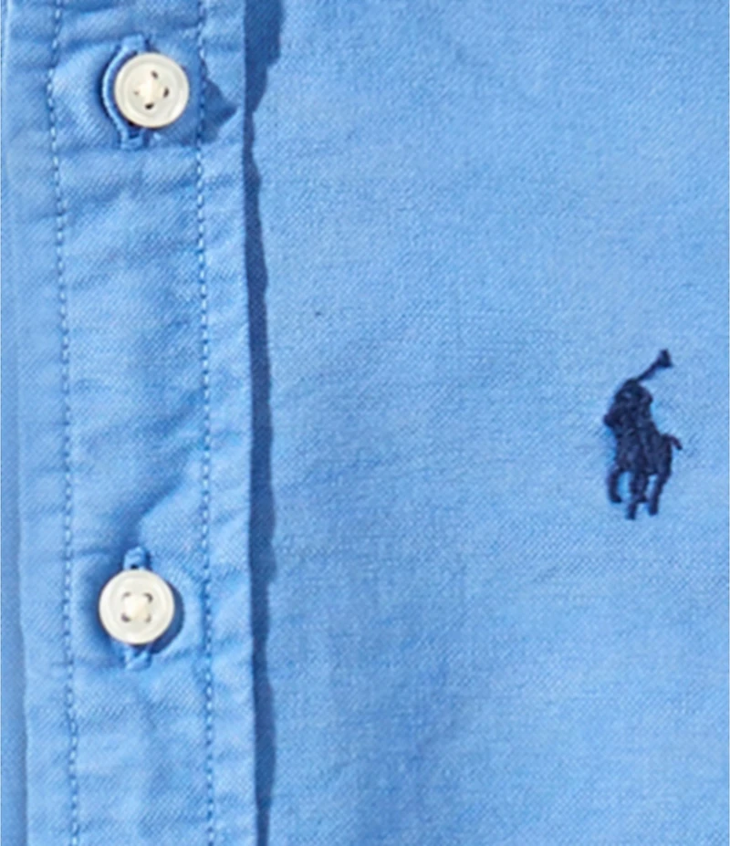 Polo Ralph Lauren Little Boys Short Sleeve Oxford Shirt