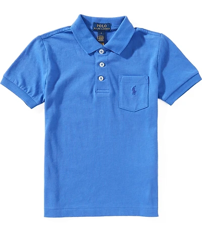 Polo Ralph Lauren Little Boys Short Sleeve Pocket Jersey Polo Shirt