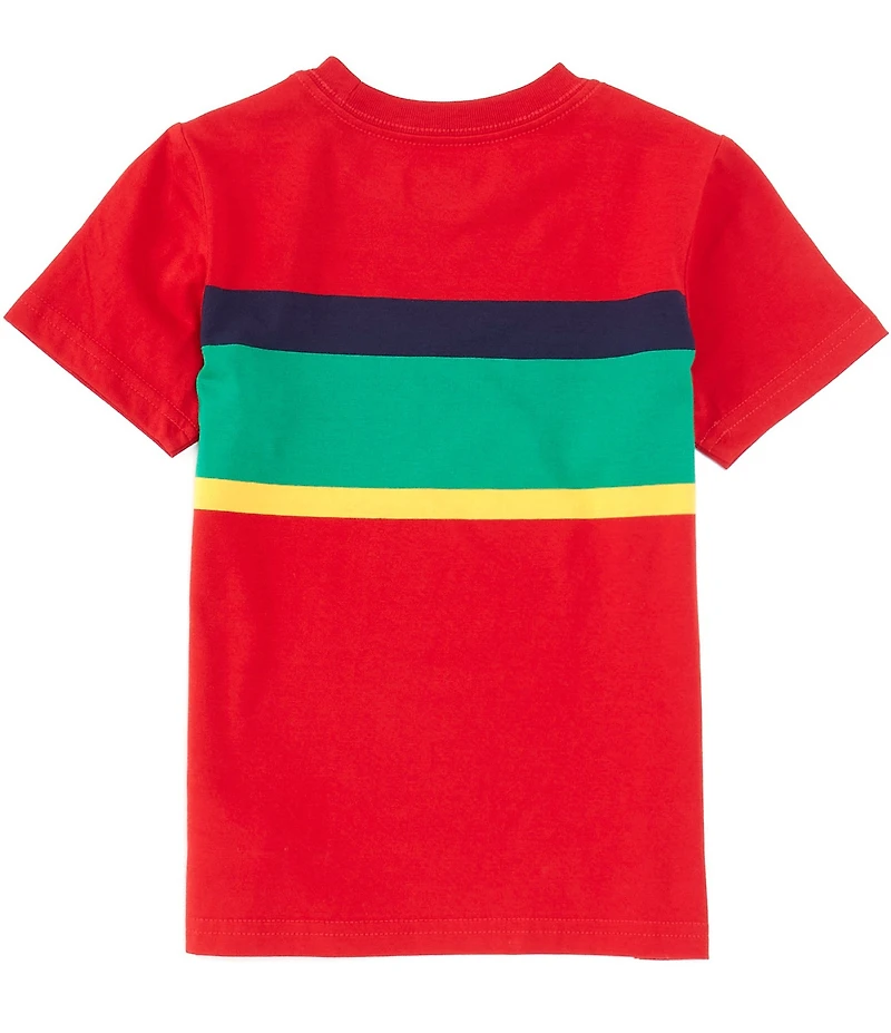 Polo Ralph Lauren Little Boys Short Sleeve Striped Jersey T-Shirt