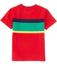Polo Ralph Lauren Little Boys Short Sleeve Striped Jersey T-Shirt