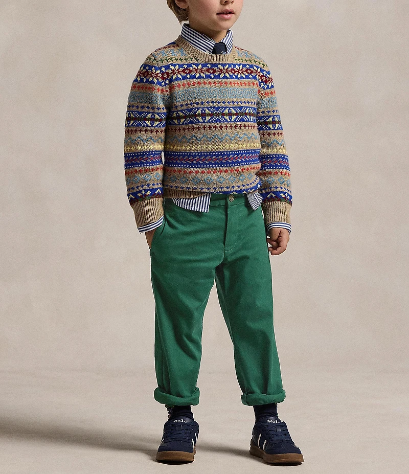 Polo Ralph Lauren Little Boys Straight Fit Flex Abrasion Twill Pants