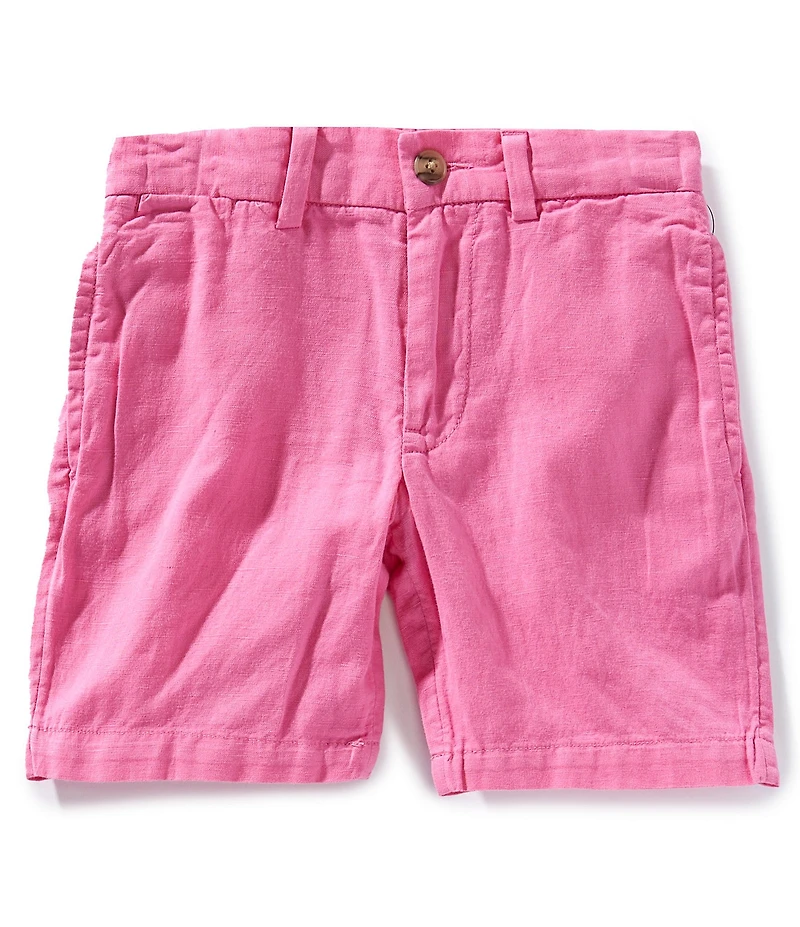 Polo Ralph Lauren Little Boys Straight Fit Linen-Blend Shorts