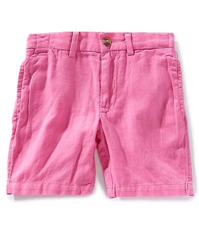 Polo Ralph Lauren Little Boys Straight Fit Linen-Blend Shorts