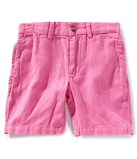 Polo Ralph Lauren Little Boys Straight Fit Linen-Blend Shorts