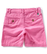 Polo Ralph Lauren Little Boys Straight Fit Linen-Blend Shorts