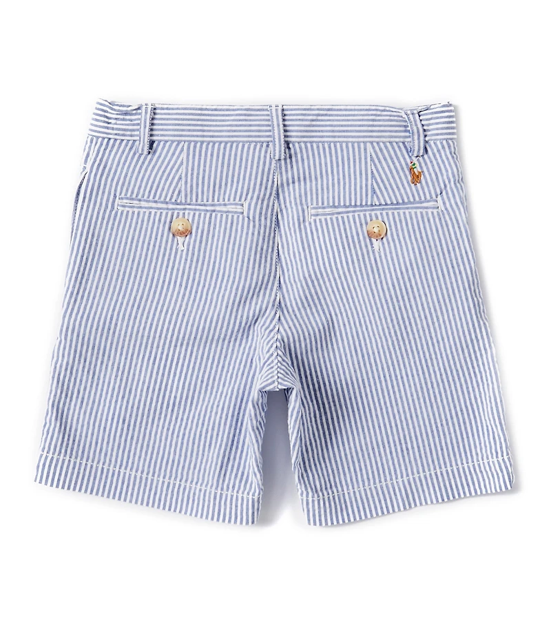 Polo Ralph Lauren Little Boys Stretch Seersucker Shorts