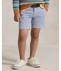 Polo Ralph Lauren Little Boys Stretch Seersucker Shorts