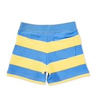 Polo Ralph Lauren Little Boys Wide Striped French Terry Shorts