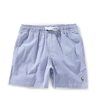 Polo Ralph Lauren Little Boys Traveler Seersucker Swim Trunks