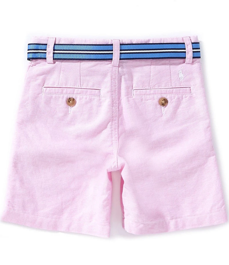 Polo Ralph Lauren Little Boys Belted Oxford Shorts