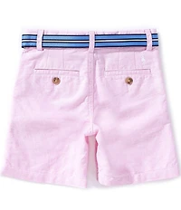 Polo Ralph Lauren Little Boys Belted Oxford Shorts