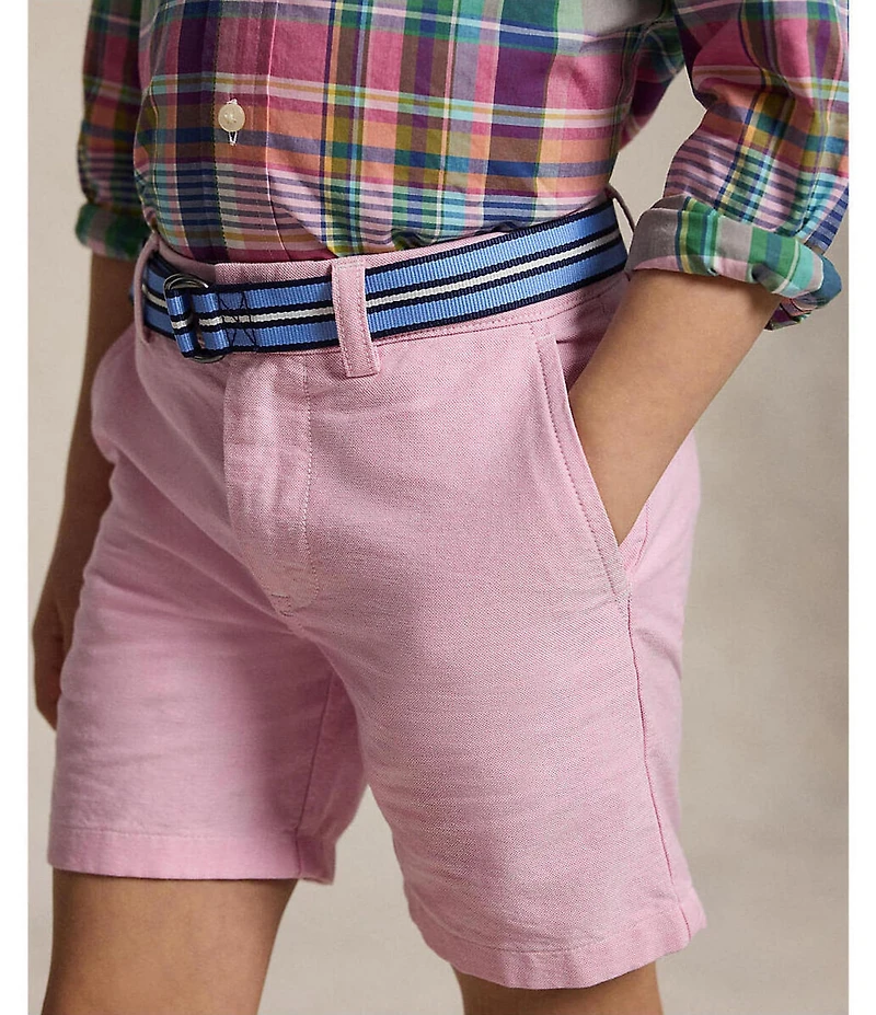 Polo Ralph Lauren Little Boys Belted Oxford Shorts