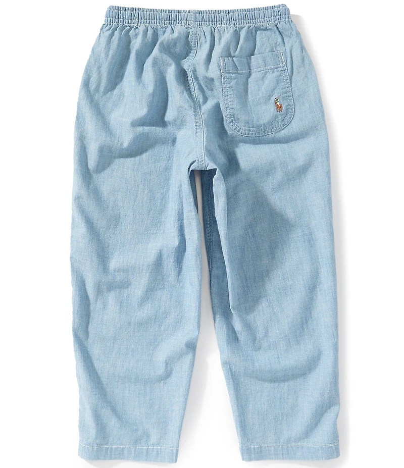 Polo Ralph Lauren Little Boys Big Fit Chambray Pants