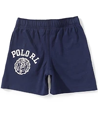 Polo Ralph Lauren Little Boys Graphic Jersey Shorts