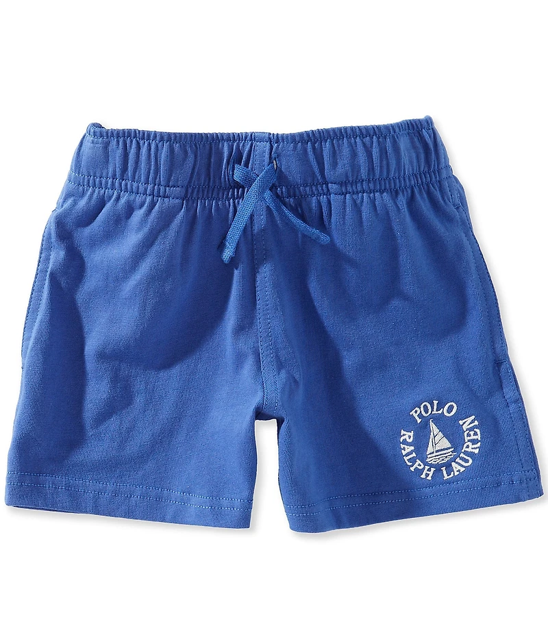 Polo Ralph Lauren Little Boys Logo Jersey Shorts