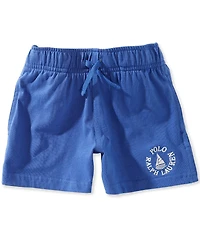Polo Ralph Lauren Little Boys Logo Jersey Shorts