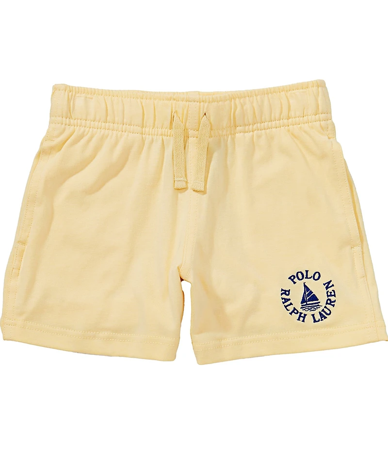 Polo Ralph Lauren Little Boys Logo Jersey Shorts
