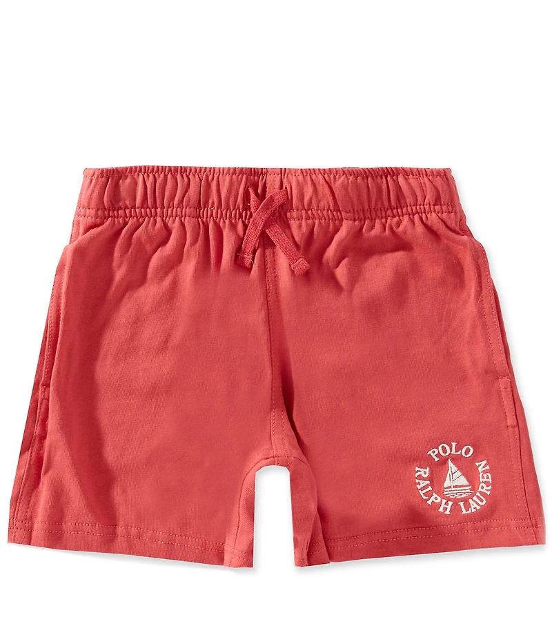 Polo Ralph Lauren Little Boys Logo Jersey Shorts