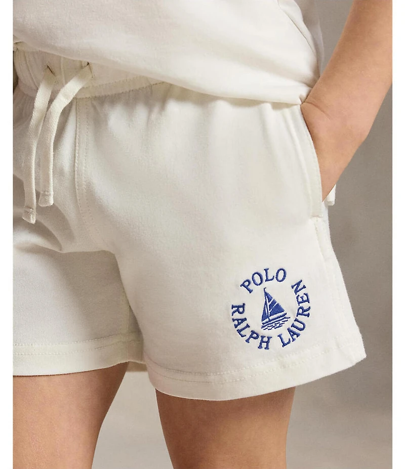 Polo Ralph Lauren Little Boys Logo Jersey Shorts