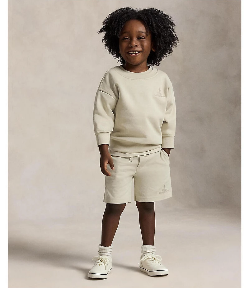 Polo Ralph Lauren Little Boys Logo Jersey Shorts