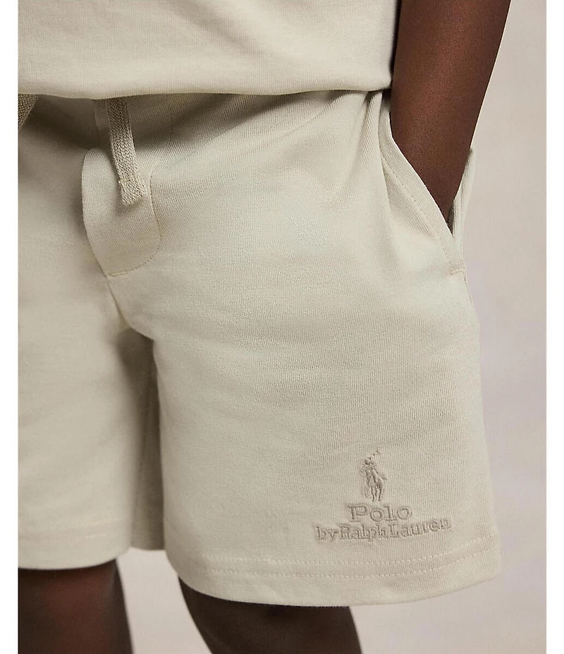 Polo Ralph Lauren Little Boys Logo Jersey Shorts