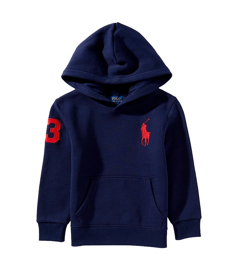 Polo Ralph Lauren Little Boys Long-Sleeve Big Pony Fleece Hoodie