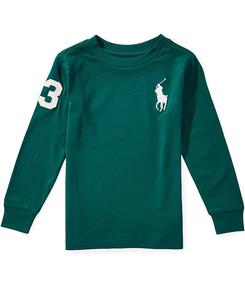 Polo Ralph Lauren Little Boys Long-Sleeve Big Pony T-Shirt