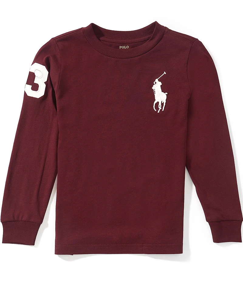 Polo Ralph Lauren Little Boys Long-Sleeve Big Pony T-Shirt