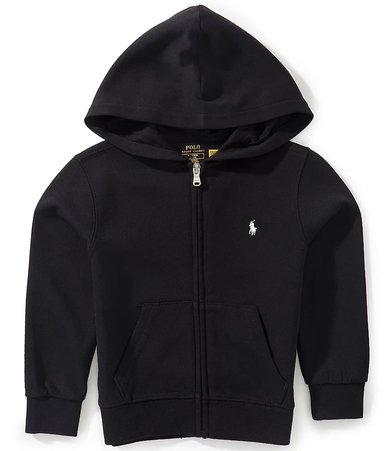 Polo Ralph Lauren Little Boys Long Sleeve Double Knit Hoodie Jacket