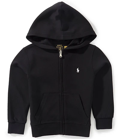 Polo Ralph Lauren Little Boys Long Sleeve Double Knit Hoodie Jacket