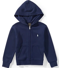Polo Ralph Lauren Little Boys Long Sleeve Double Knit Hoodie Jacket
