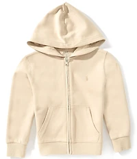 Polo Ralph Lauren Little Boys Long Sleeve Double Knit Hoodie Jacket