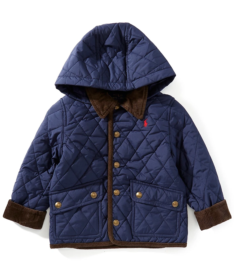 Polo Ralph Lauren Little Boys Long-Sleeve Hooded Barn Jacket