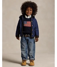 Polo Ralph Lauren Little Boys Long-Sleeve Hooded Barn Jacket