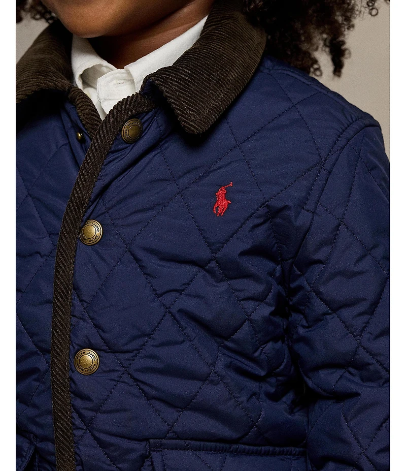 Polo Ralph Lauren Little Boys Long-Sleeve Hooded Barn Jacket