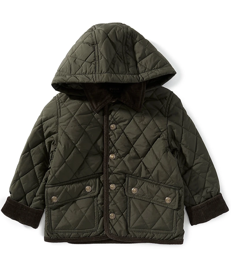 Polo Ralph Lauren Little Boys Long-Sleeve Hooded Barn Jacket