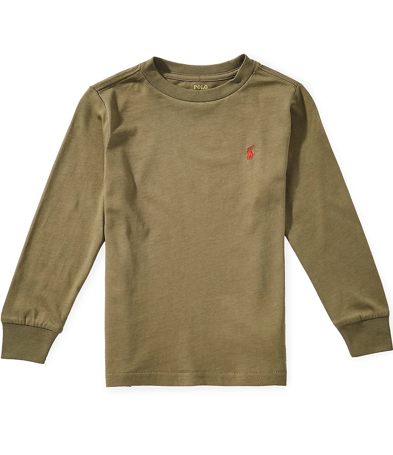 Polo Ralph Lauren Little Boys Long Sleeve Jersey T-Shirt
