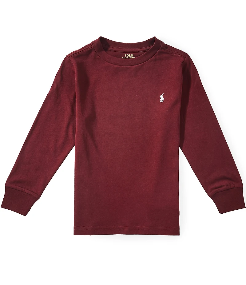 Polo Ralph Lauren Little Boys Long Sleeve Jersey T-Shirt