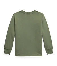 Polo Ralph Lauren Little Boys Long-Sleeve Jersey T-Shirt
