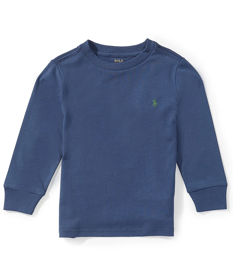 Polo Ralph Lauren Little Boys Long Sleeve Jersey T-Shirt