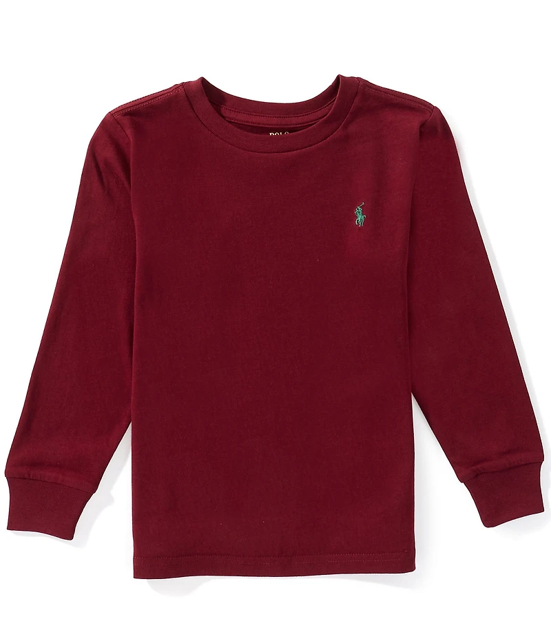 Polo Ralph Lauren Little Boys Long-Sleeve Jersey T-Shirt