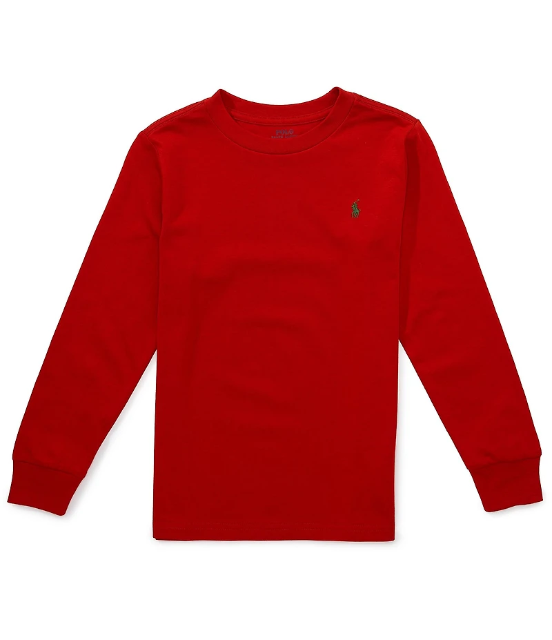 Polo Ralph Lauren Little Boys Long Sleeve Jersey T-Shirt