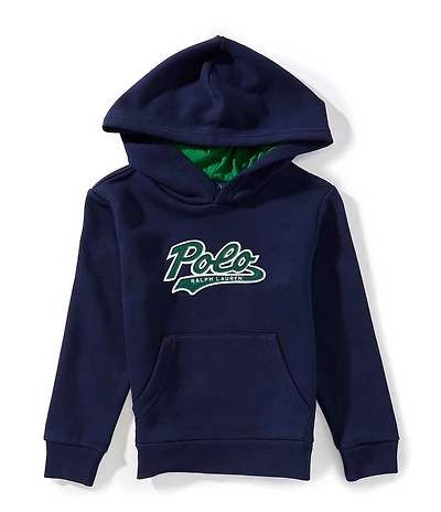 Polo Ralph Lauren Little Boys Long-Sleeve Logo Fleece Hoodie