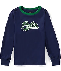Polo Ralph Lauren Little Boys Long-Sleeve Logo Jersey T-Shirt