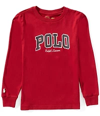 Polo Ralph Lauren Little Boys Long-Sleeve Logo Jersey T-Shirt