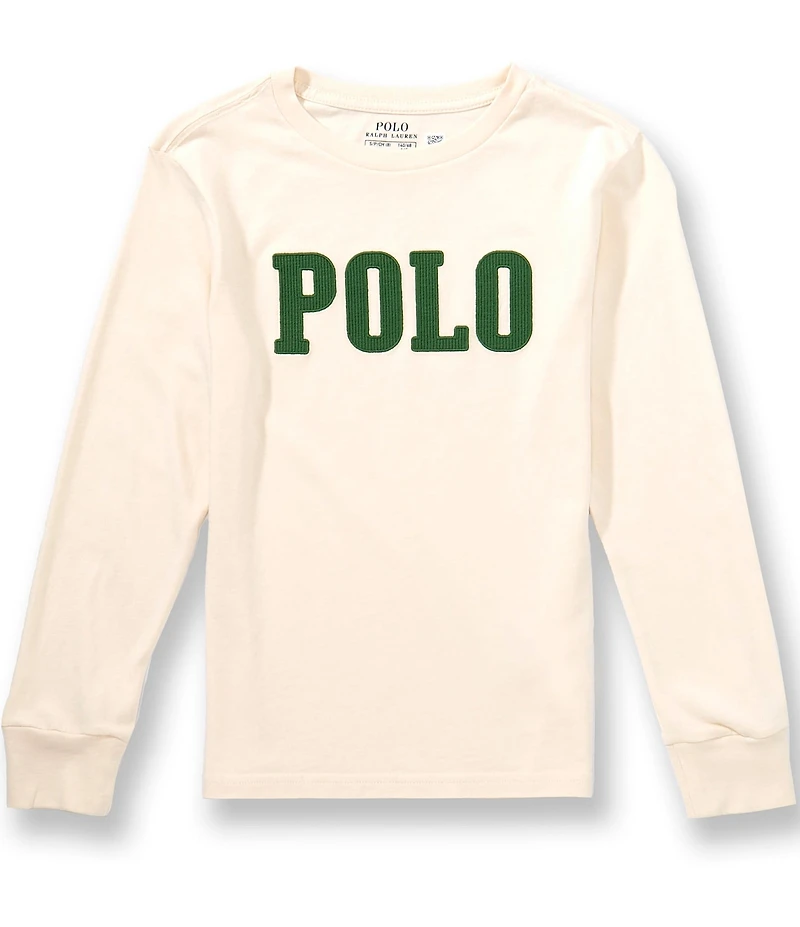 Polo Ralph Lauren Little Boys Long Sleeve Logo T-Shirt
