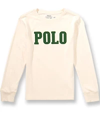 Polo Ralph Lauren Little Boys Long Sleeve Logo T-Shirt